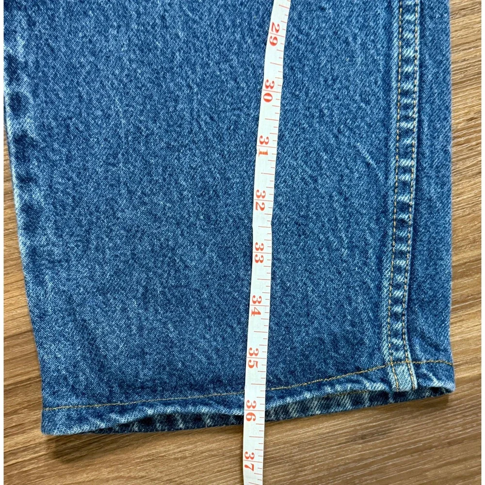 VTG 90s Levis 505 Regular Fit Straight Leg Jeans Mens Blue Denim Sz 31x36